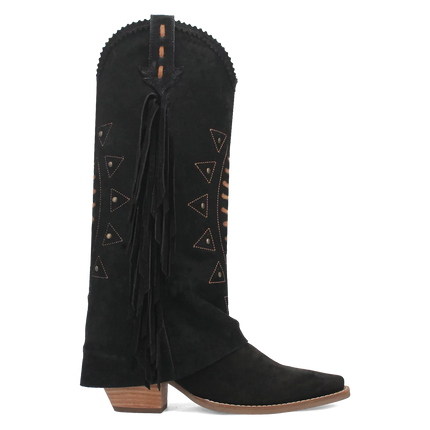 Dingo Spirit Trail  - Women's Suede Leather Cowgirl Boots