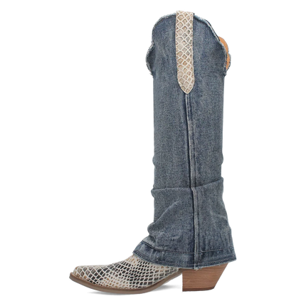 Dingo Shabby - Women's Denim Cowgirl Boots