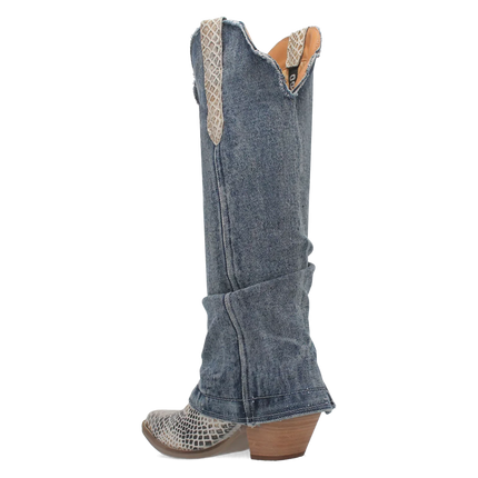 Dingo Shabby - Women's Denim Cowgirl Boots