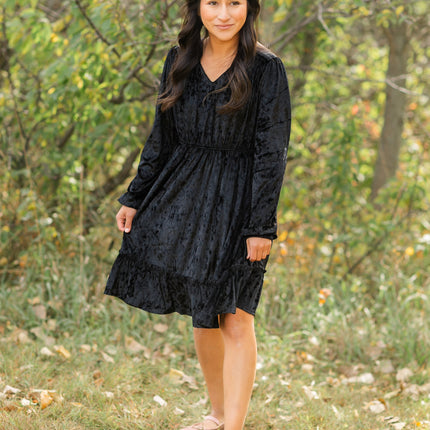 Diana Velvet Midi Dress - FINAL SALE