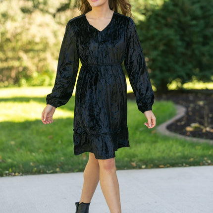 Diana Velvet Midi Dress - FINAL SALE