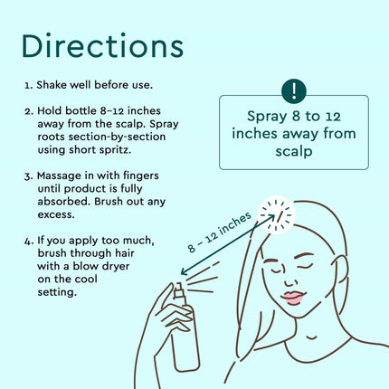 Dry Shampoo (Benzene & Silicone-Free, Color-Safe)