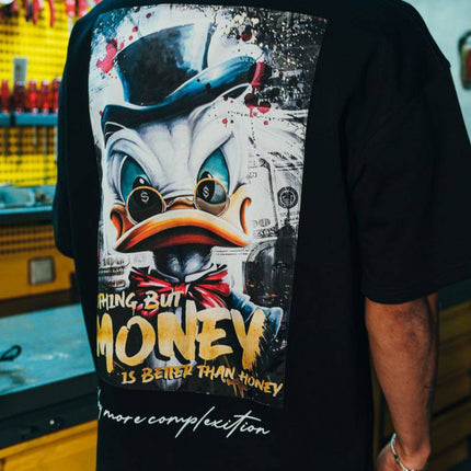 Men's Oversize 'DONALD' Graphic T-Shirt - Streetwear Comic Money Tee