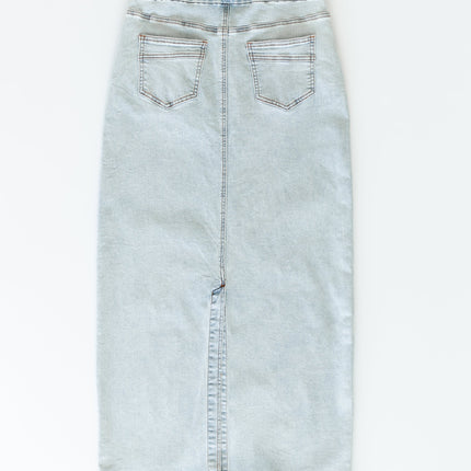 Donna Maxi Denim Skirt
