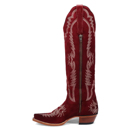 Dan Post Marlowe - Women's Suede Leather Cowboy Boots