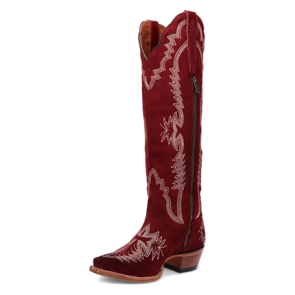 Dan Post Marlowe - Women's Suede Leather Cowboy Boots