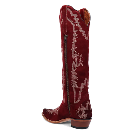 Dan Post Marlowe - Women's Suede Leather Cowboy Boots
