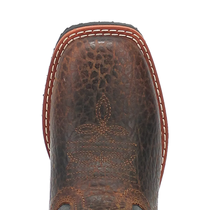 Dan Post Creek (Dark Navy/Brown) - Little Kid's/Big Kid's Leather Cowboy Boots
