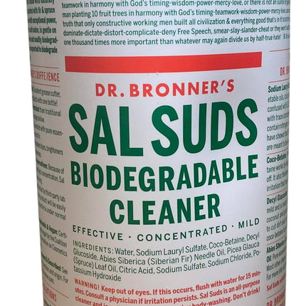 Biodegradable Cleaner, Concentrated, Sal Suds