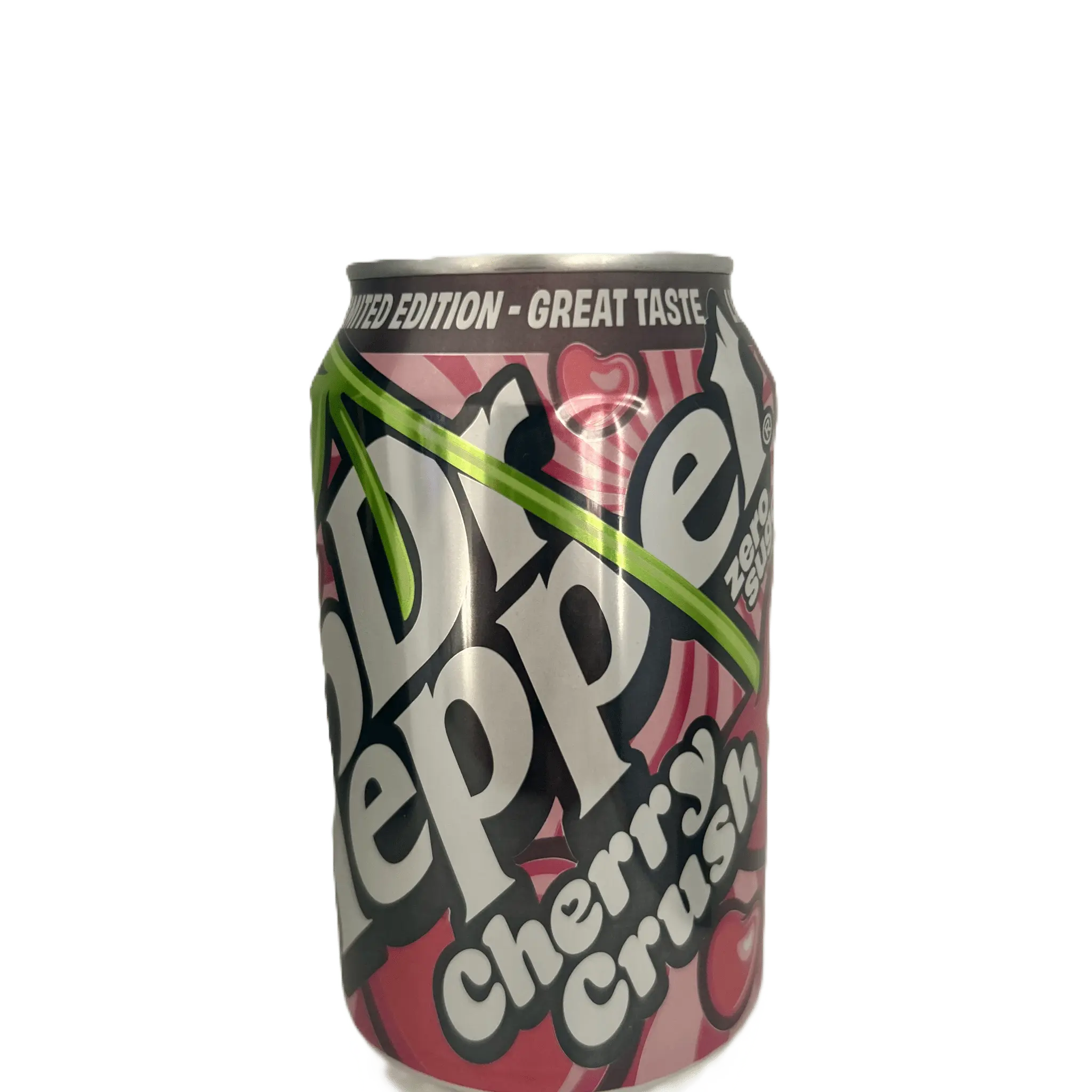 Dr. Pepper Cherry Crush Zero – Sugar-Free Cherry-Infused Cola 330 mL Can (UK)