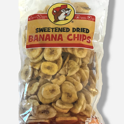 Buc-ee's Sweetened Dried Banana Chips