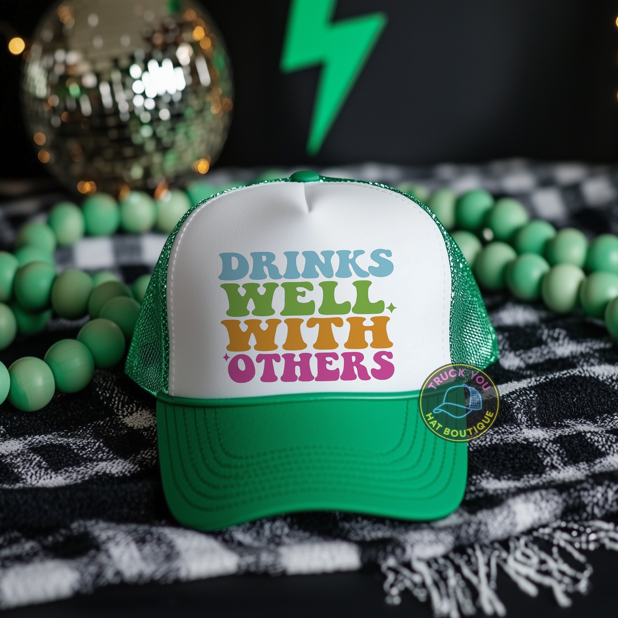 Drinks Well With Others Adult Otto Foam Trucker Hat