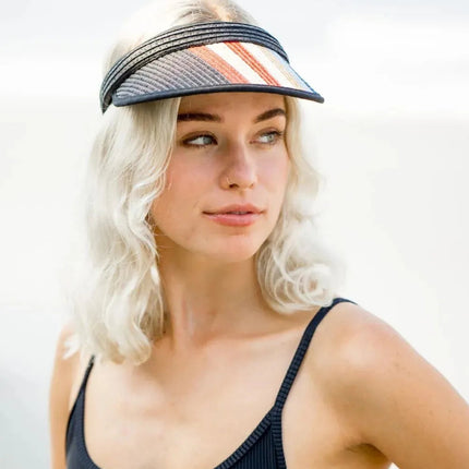 Peter Grimm Dylan - Straw Visor Hat