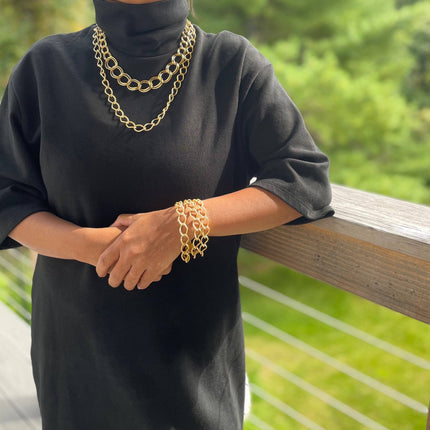 Gold Chain Bracelet