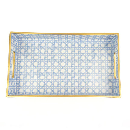 Blue/White Vanity Tray