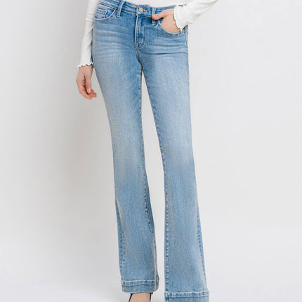 Mid Rise Bootcut Jean