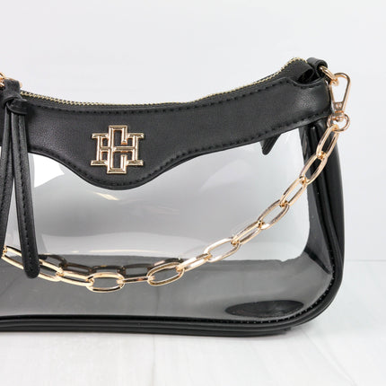 Clear Stadium Crossbody Handbag