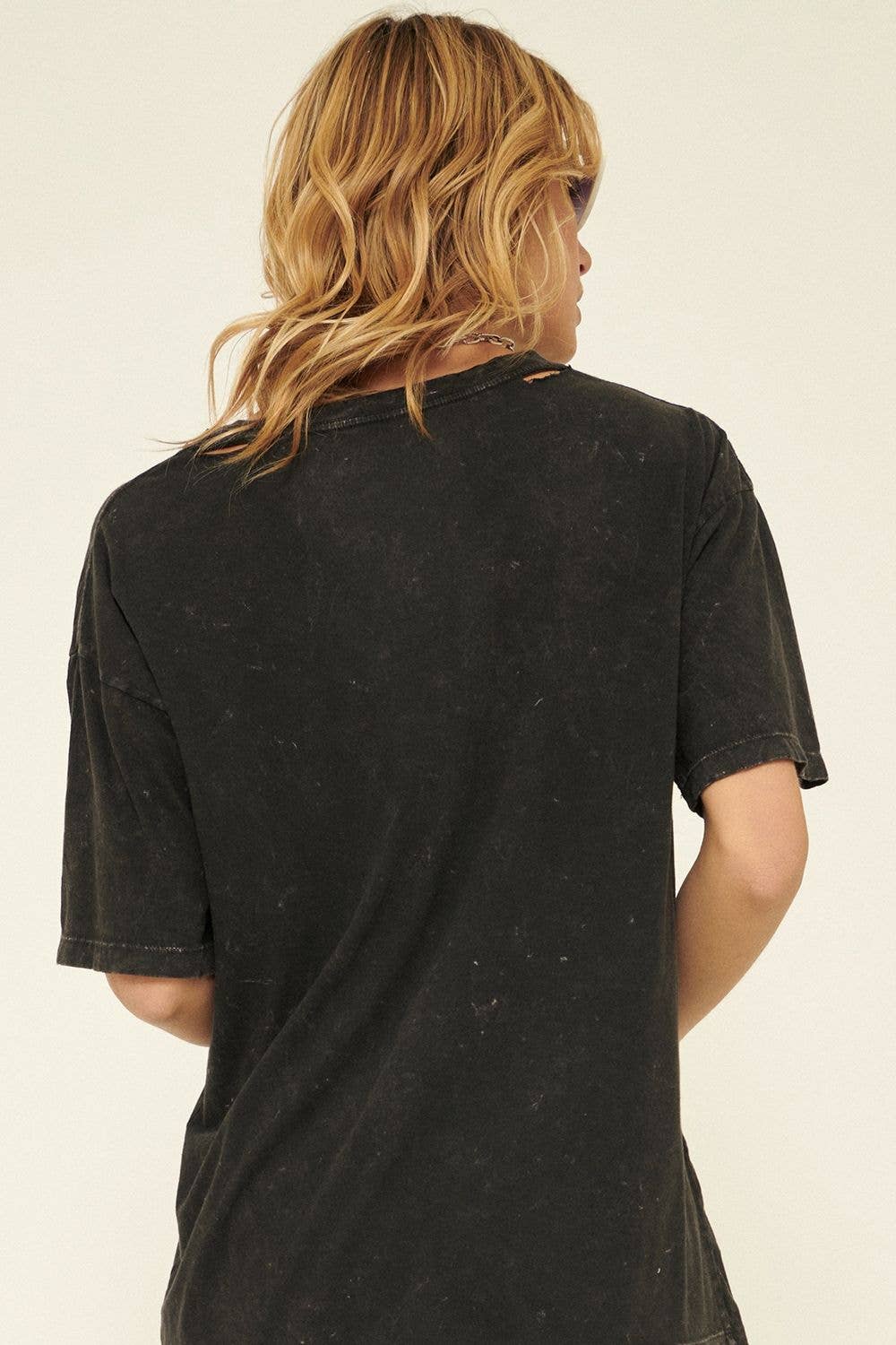 Exclusive Def Leppard Union Jack Distressed Graphic Tee