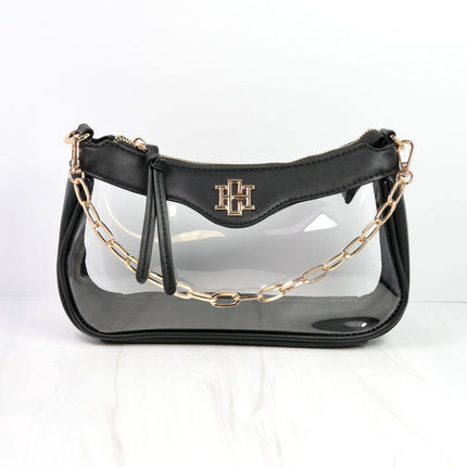 Clear Stadium Crossbody Handbag