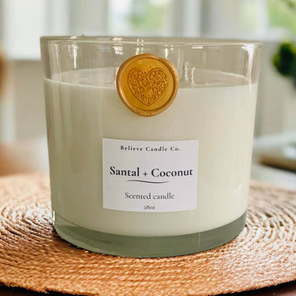 Santal and Coconut Candle
