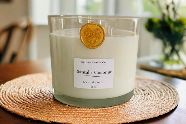 Santal and Coconut Candle