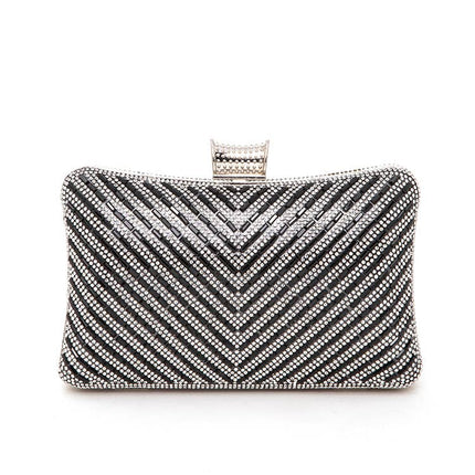 Convertible Top Handle Box Clutch