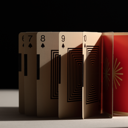 Eames "Starburst" Playing Cards
