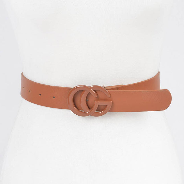 Leather Buckle Belt
