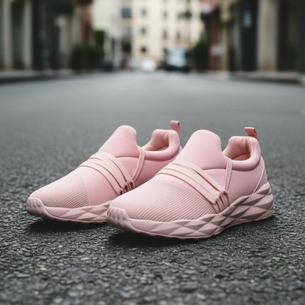 Women’s Laced Summer Sneakers – Lightweight Breathable Casual Shoes