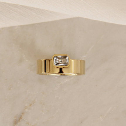 Bezel Band Ring