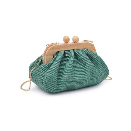 Wooden Frame Clutch