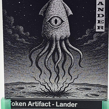 Eldritch spacepod Metal Token