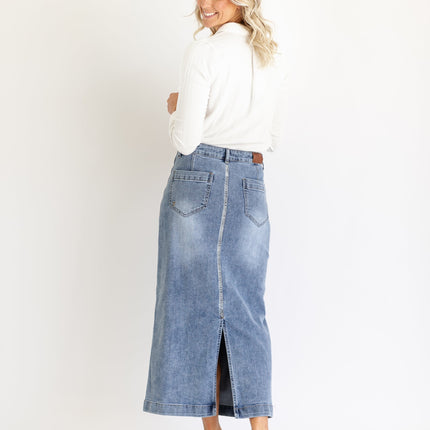 Elin Front Pocket Maxi Skirt - FINAL SALE