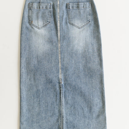 Elin Front Pocket Maxi Skirt - FINAL SALE