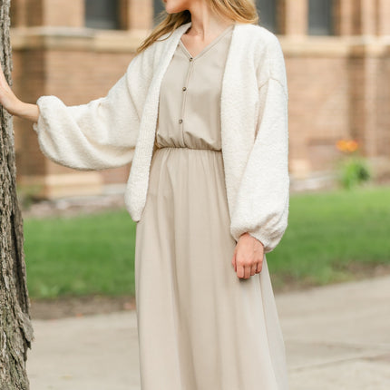 Ella Cinched Waist Maxi Dress