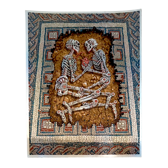 Emek Eternal Embrace Holographic Sticker