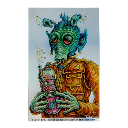 Emek I Know, Bro... Maybe We Can Just Shoot at the Same Time Holographic Sticker