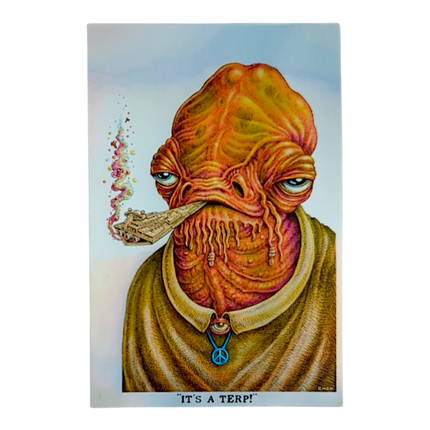 Emek It's A Terp Holographic Sticker