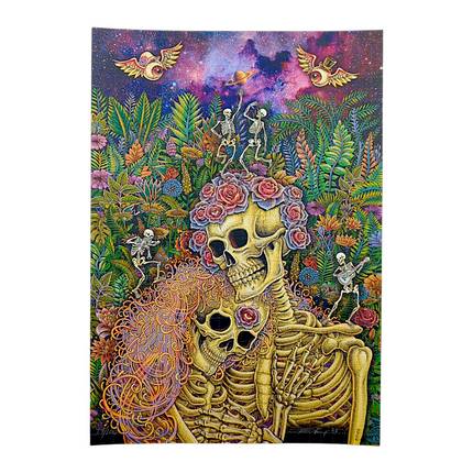 Emek "They Loved Each Other (Jungle)" Blotter Print