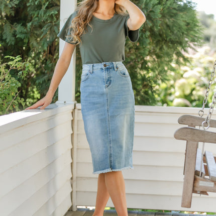 Essential Flutter Sleeve Top
