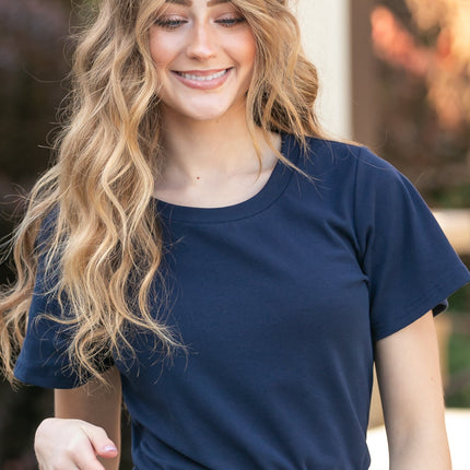 Essential Flutter Sleeve Top