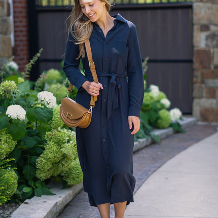 Essential Linen Shirt Dress