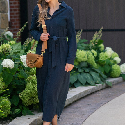Essential Linen Shirt Dress