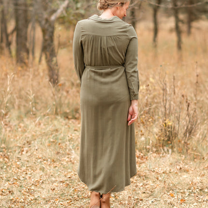 Essential Linen Shirt Dress
