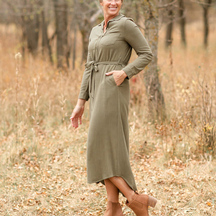 Essential Linen Shirt Dress
