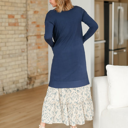 Essential Long + Soft Cardigan