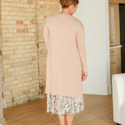 Essential Long + Soft Cardigan