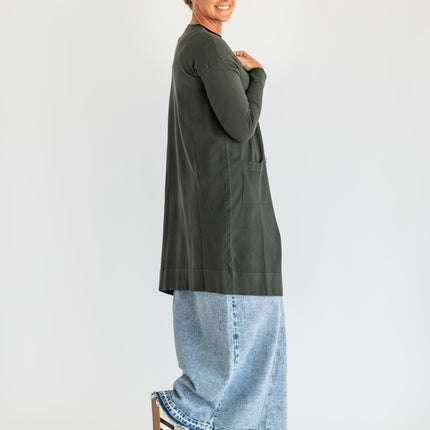 Essential Long + Soft Cardigan