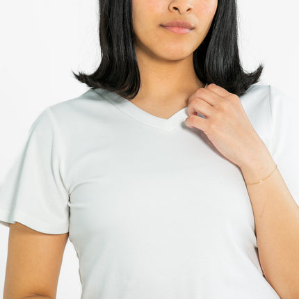 Essential V-neck Flutter Sleeve Top