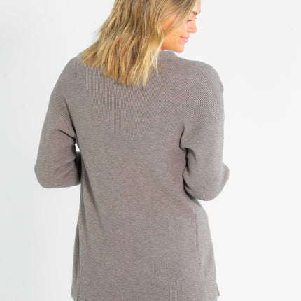 Essential Waffle Knit Cardigan - FINAL SALE